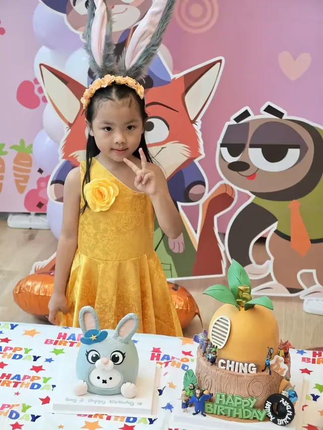 Kidstation派對壽星女留影